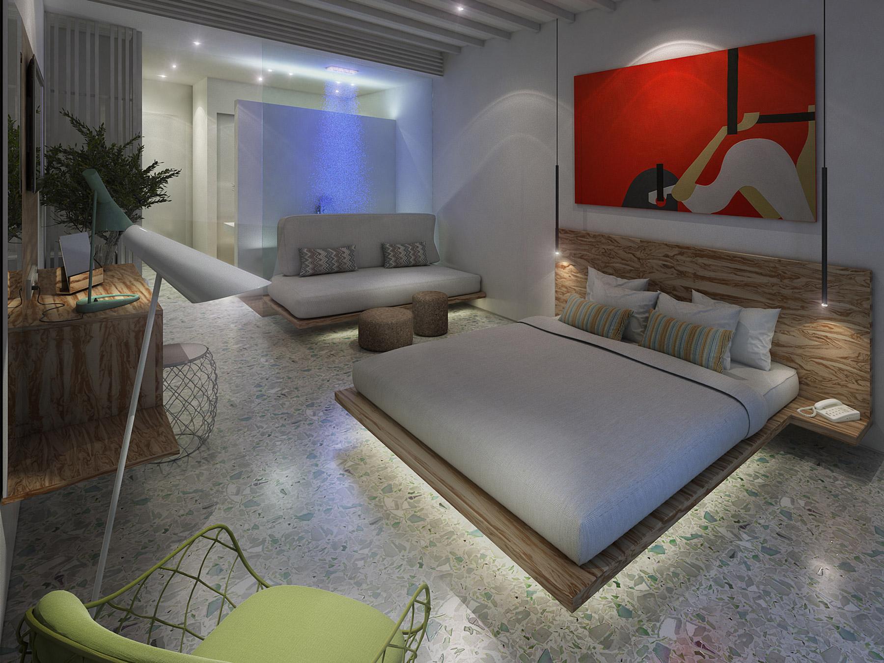 Mykonos Palace Beach Hotel Mykonos Town Ngoại thất bức ảnh