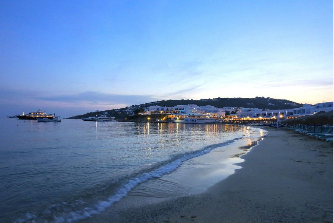 Mykonos Palace Beach Hotel Mykonos Town Ngoại thất bức ảnh